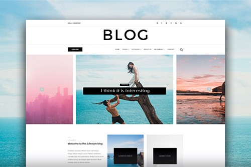 website blog